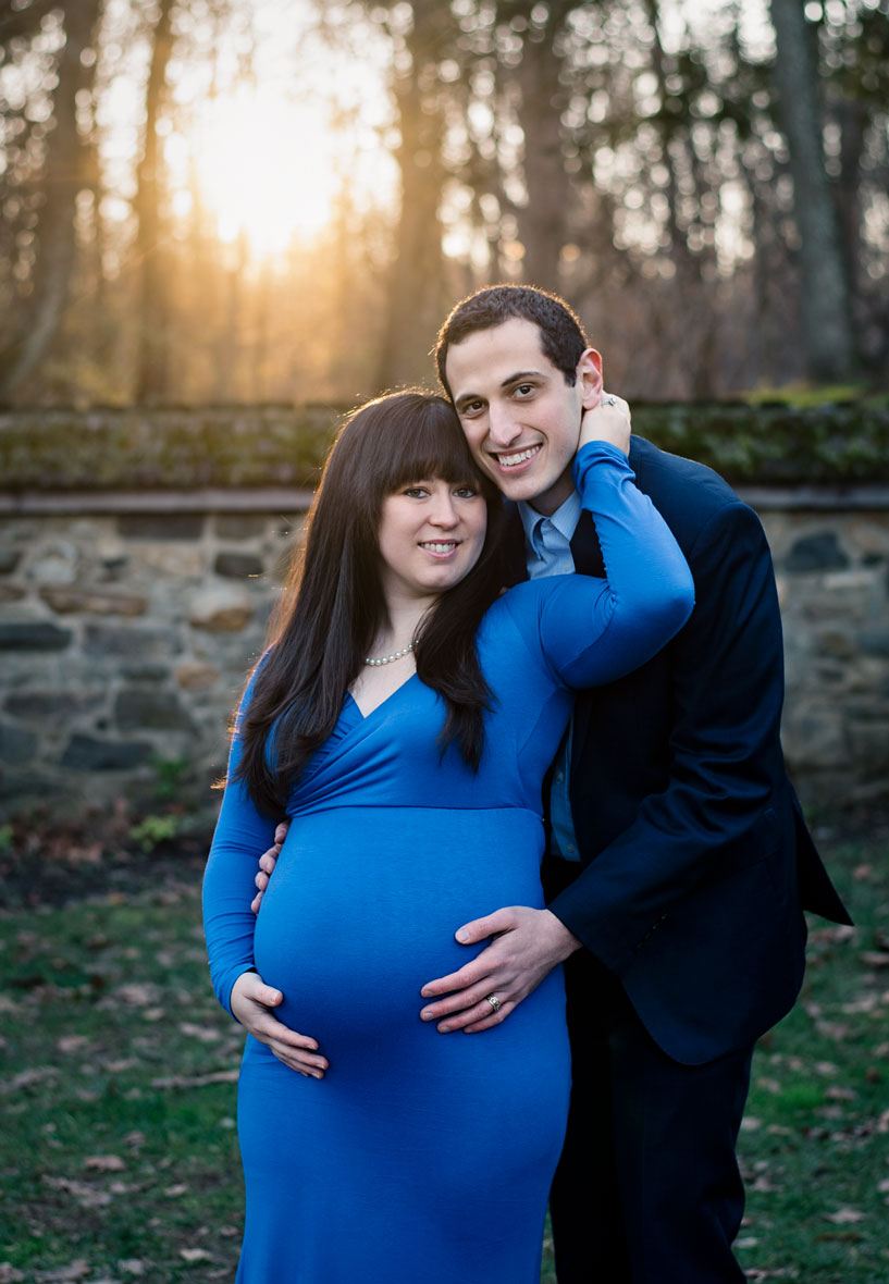 Pregnant Woman and Husband